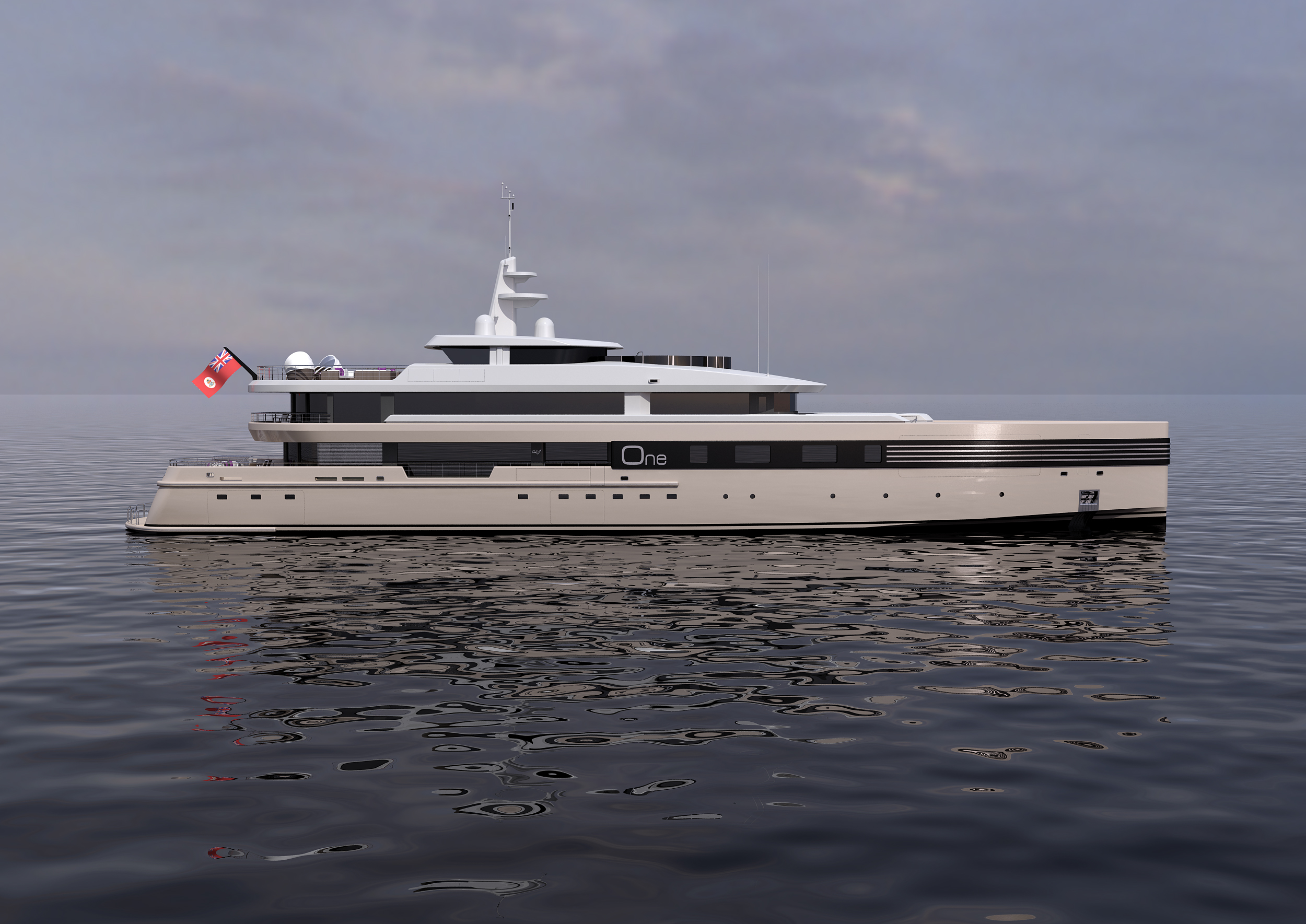 CMN luxury motor yacht ONE - CMN 65m Superyacht ONE: an “Avant-garde 