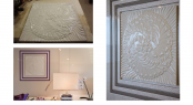 One of the unique design features created by Michela Reverberi - a carved wood medallion placed above the beds