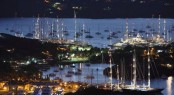 Falmouth Harbour at night. Photo Credit Tim Wright photoaction