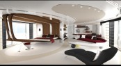 Initial concept for the Owner's cabin by Ken Freivokh - Heesen Motor Yacht Quinta Essentia