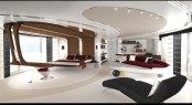 Initial concept for the Owner's cabin by Ken Freivokh - Heesen Motor Yacht Quinta Essentia