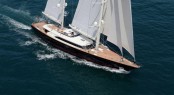 Perini Navi 56m sailing yacht Fidelis