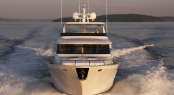 Queenship 74 yacht Meriweather designed by Jonathan Quinn Barnett - Image courtesy of Queenship