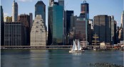 Sailing yacht Tara arriving in NYC