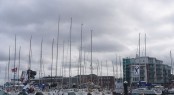 Shepards Wharf Marina during the 2010 Cowes Week