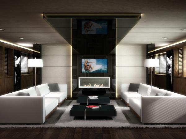 Super Yacht Egeria Interior
