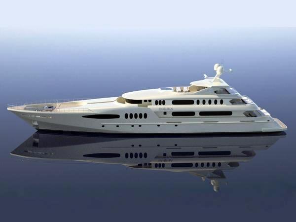 The 58m Luxury Motor Yacht Egeria