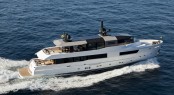 The Arcadia 115 motor yacht M´Ocean - side view The Arcadia 115 motor yacht M´Ocean - side view