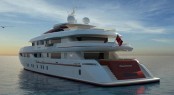 The luxury motor yacht Project Panorama by ISA Yachts