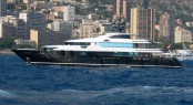 The luxury motor yacht Slipstream