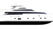 The luxury yacht SL94 by Sanlorenzo