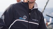 The sailing hero Ben Ainslie on board the GBR75 yacht Teamorigin