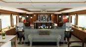 Trinity yachts superyacht BLIND DATE main saloon