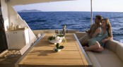 Aboard the motor yacht 78´ FLY