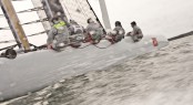 China Team on the sailing yacht AC45 Credit G. Martin-Raget