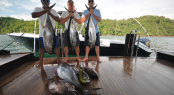 Experience the best fishing while on your Noble House charter vacation - Photo by Ming Nomchong and Luke Henkel