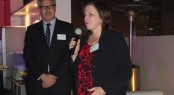 Gerard Seeber - Consul General Austrade Dubai with Sharon Foster Export Adviser NSW Trade  Enterprise