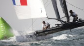 Groupe Edmond de Rothschild rounding a mark - Credit Lloyds Images