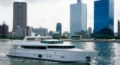 Horizon CC110 luxury motor yacht Lady Gaga