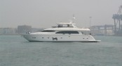 Horizon E84 motor yacht Virginia
