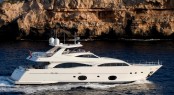 Inspiration II motor yacht available for charter at the Naples America's Cup World Series 2012