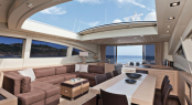 Interior of the new Mangusta 92 Yacht Interior of the new Mangusta 92 Yacht