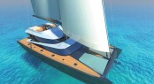 Latitude 27m luxury catamaran yacht Blue Coast 88