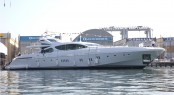 Mangusta 165 yacht - hull 7 at her launch