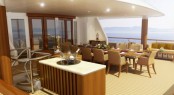 Motor Yacht Lady Britt Aft - rendering