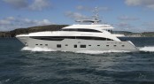 Princess 40M Imperial Princess superyacht - initial sea trial