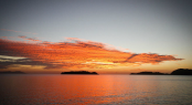 Sunset in Fiji - Photo by Ming Nomchong and Luke Henkel