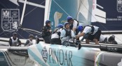 Action onboard GAC Pindar on day 3 - Photo lloyds Images