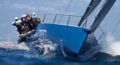 Audi Azzurra Sailing Team on their T52 yacht