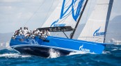 Bronenosec yacht competing in the Mapfre Palma Vela Regatta