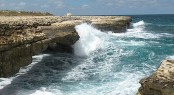 The Devil's Bridge, just one of the stunning vistas for the Yachting World Round Antigua Race Credit: Louay Habib/Antigua Sailing Week