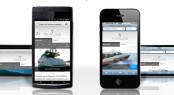Fairline´s website goes mobile