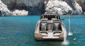 Jasmine superyacht - rear view