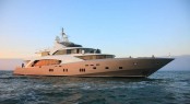 Motor yacht LA PELLEGRINA launched – the 1st 5000 FLY COUACH superyacht