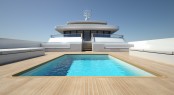 PROJECT LIGHT superyacht Swimming Pool