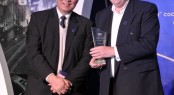 From left to right, China Boat Industry & Trade Association Chairman, Yang Xinfa and Royal Hong Kong Yacht Club General Manager, Mark Bovaird.