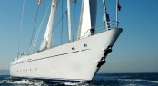 Ron Holland design megayacht M5 - Bow Ron Holland design megayacht M5 - Bow
