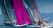 Sailing yachts racing at Les Voiles de St Barth 2012 -  Credit Christophe Jouany