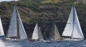 Start of CSA3 in the Yachting World Round Antigua Trophy