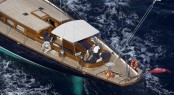 This Is Us superyacht - view from above This Is Us superyacht - view from above