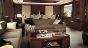 31m superyacht Azimut Grande 105 Main Saloon