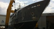 46m Rossinavi motor yacht 2 Ladies (hull FR025) at launch
