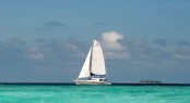 APS Maldives sailing yacht Sailfish at Kuda Bandos