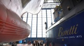 Benetti Shipyard in Livorno, Italy