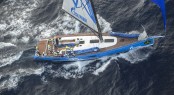 Bronenosec yacht competing in the Rolex Volcano Race 2012 Photo by Rolex/Kurt Arrigo