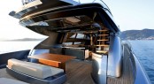 Luxury charter Yacht Rhino - Aft Deck Luxury charter Yacht Rhino - Aft Deck